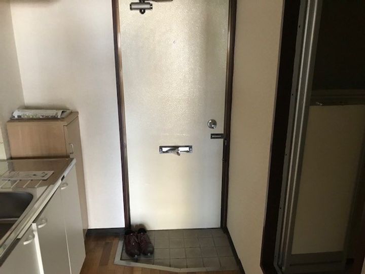 神奈川県横浜市港北区綱島西2(マンション)の賃貸物件の玄関