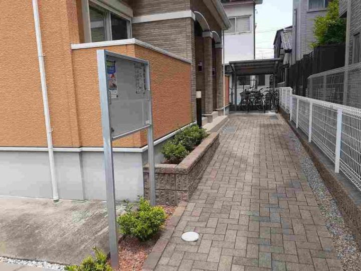 愛知県名古屋市守山区向台1(アパート)の賃貸物件の地図