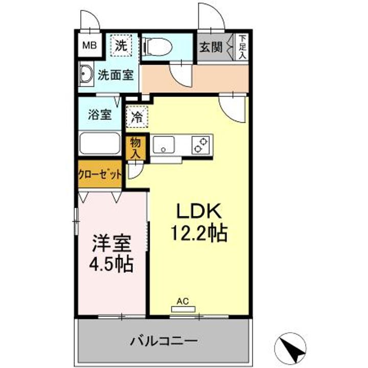 Casa Feliceの間取り