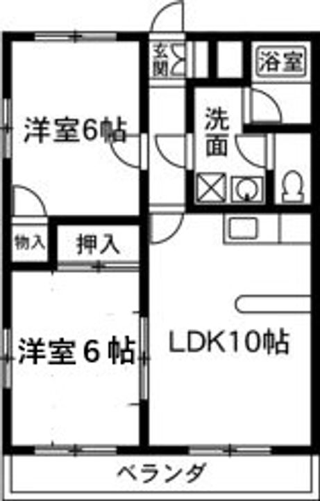 ホワイトヴィラの間取り