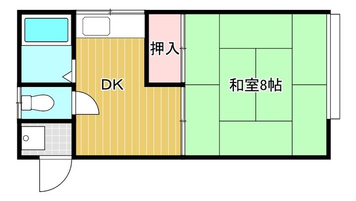 コーポ小松の間取り