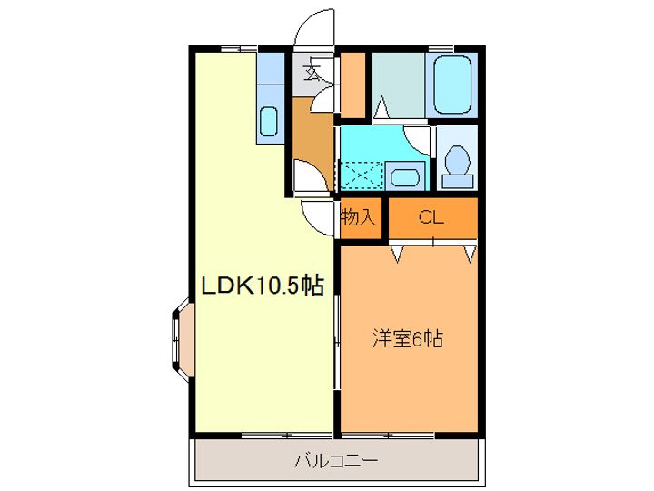 ナインズシャトーIの間取り