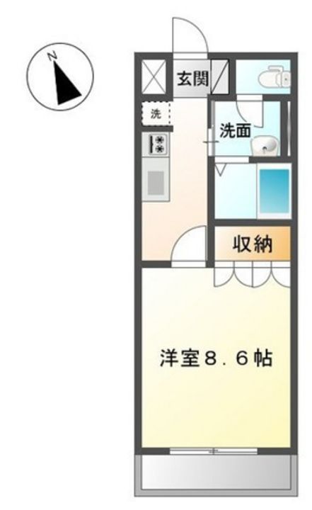 コンフォルト エスターテの間取り
