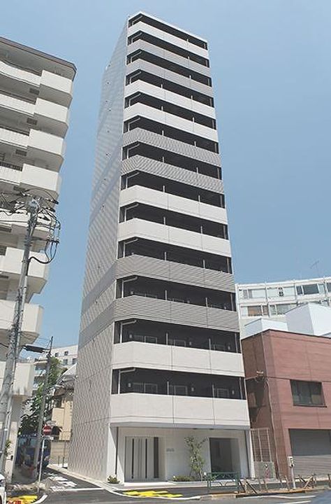 PREMIUM CUBE品川大崎の外観