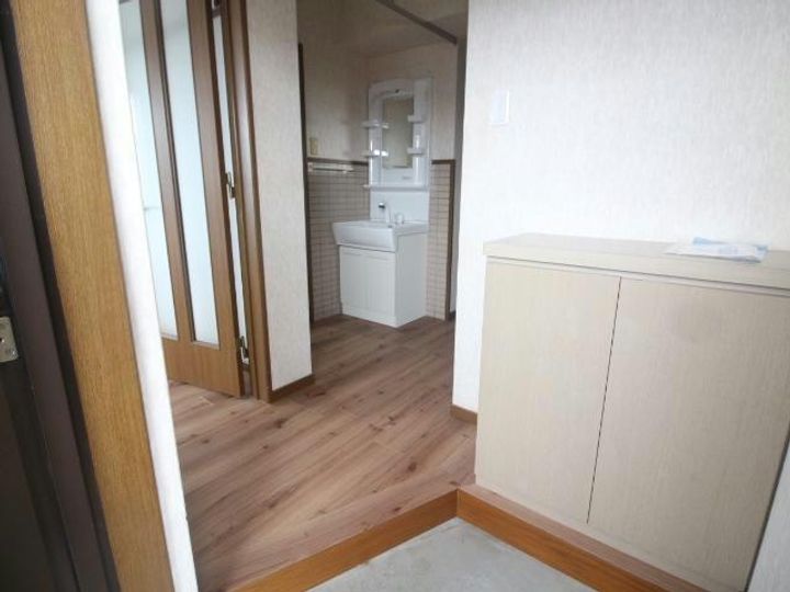 みなみ館の玄関