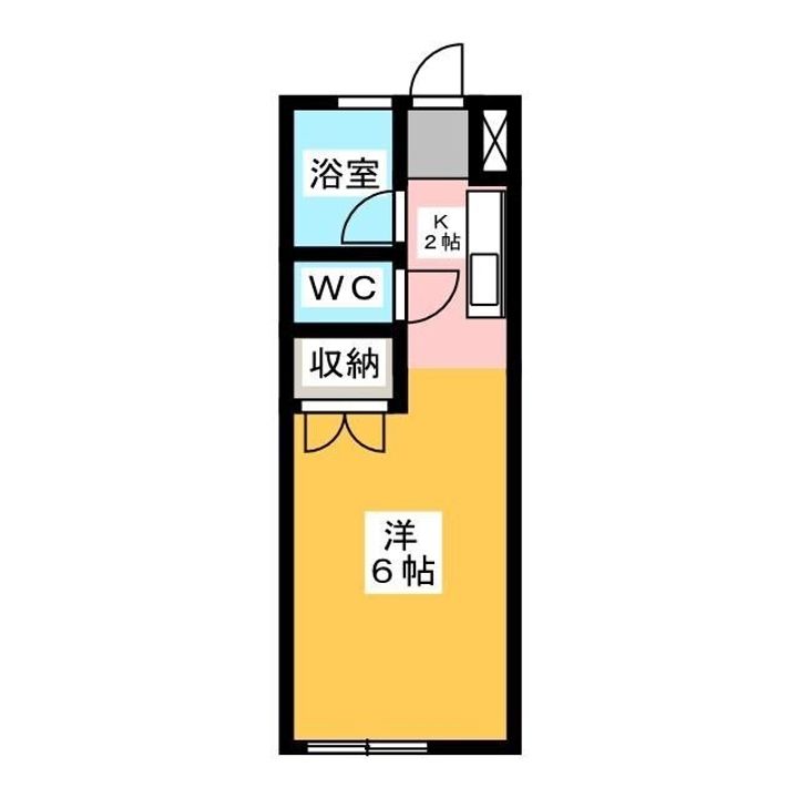 オアシス穂積の間取り
