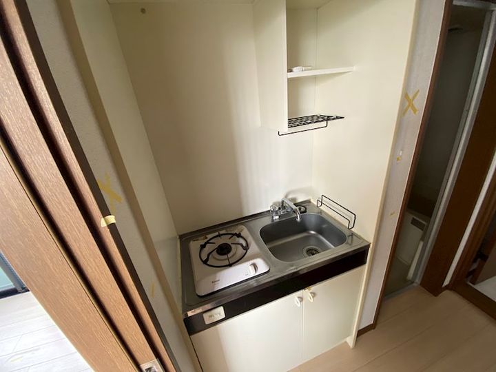 神奈川県横浜市港北区樽町4(マンション)の賃貸物件のキッチン