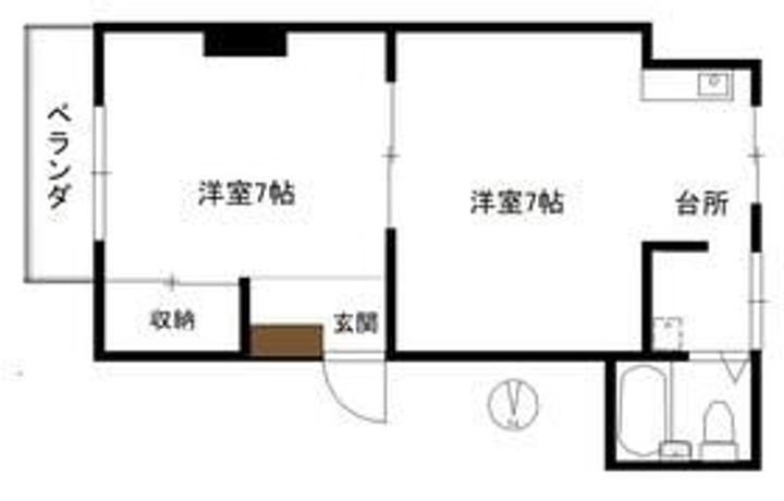 黒川邸の間取り