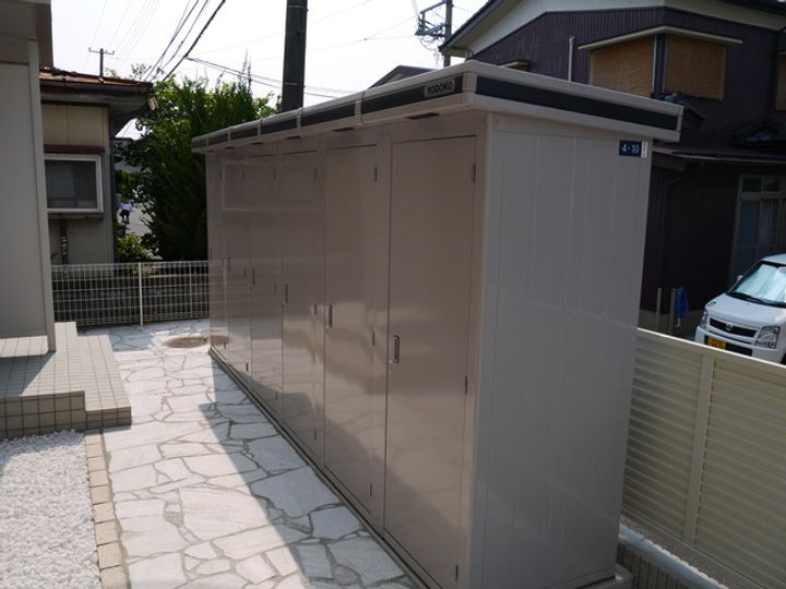 新潟県新潟市東区粟山4(アパート)の賃貸物件の地図