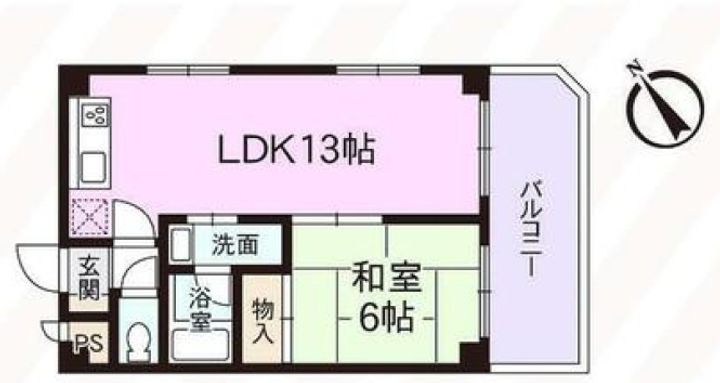 神奈川県横浜市緑区長津田7(マンション)の賃貸物件の間取り