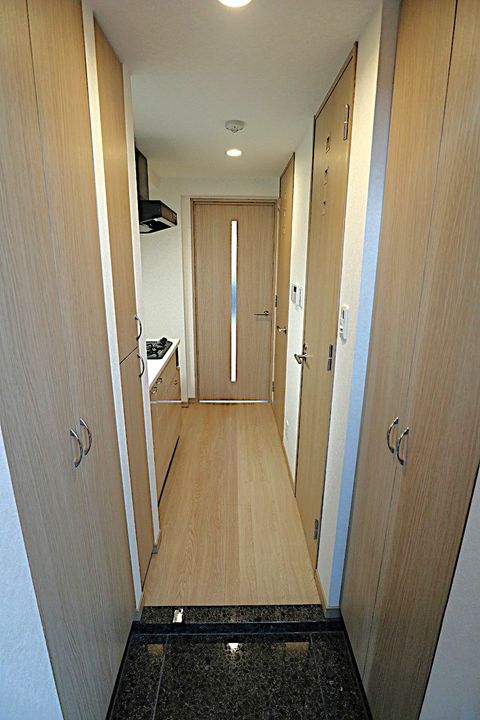 ルーブル武蔵中原参番館の玄関