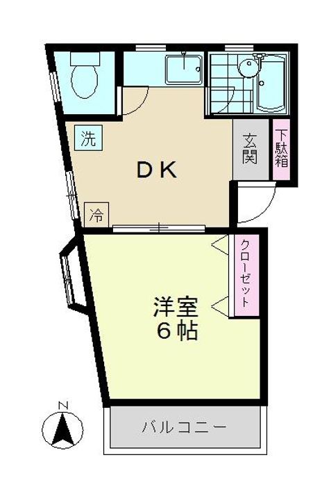 ノース上祖師谷の間取り