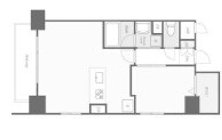 東京都台東区柳橋2(マンション)の賃貸物件の間取り