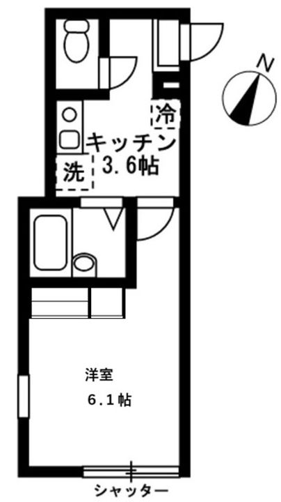 WITH池上の間取り