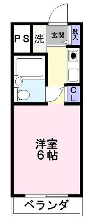 ロイヤルコート1の間取り