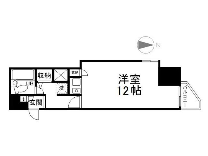 レスポアール四条大宮の間取り