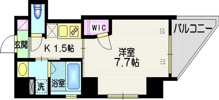 朝日マンションの間取り