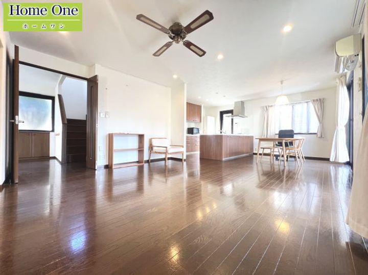 栃木県下野市医大前3(一戸建)の賃貸物件の居間