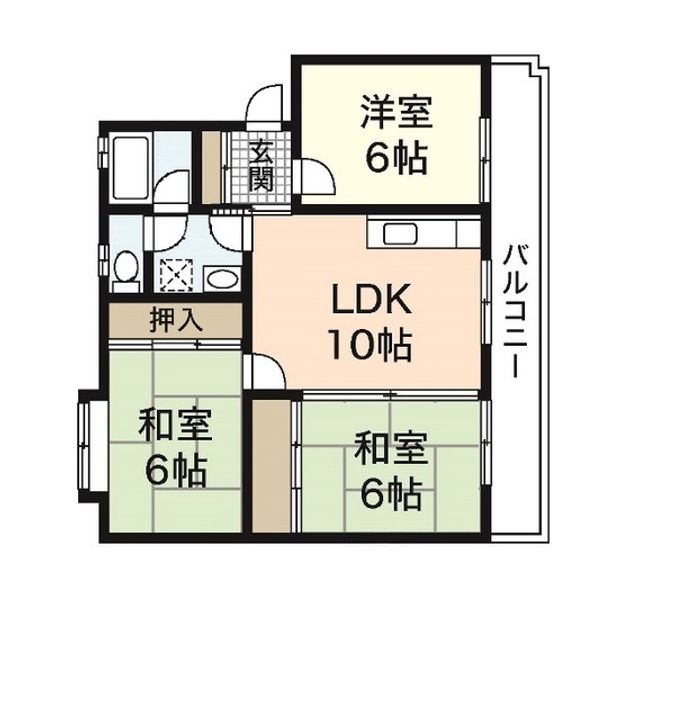 二反田ビルの間取り