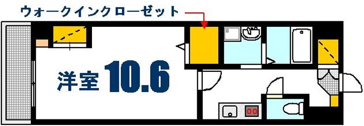 第25やたがいビルの間取り