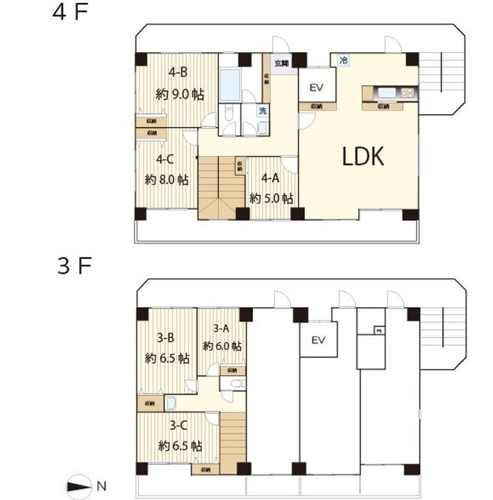 グレイスみなとの間取り