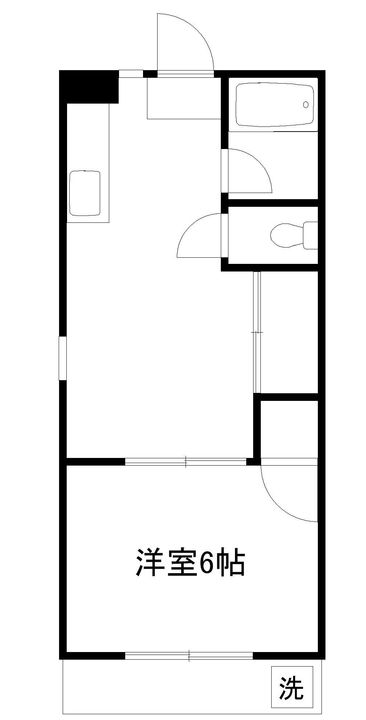 コンサーム等々力の間取り
