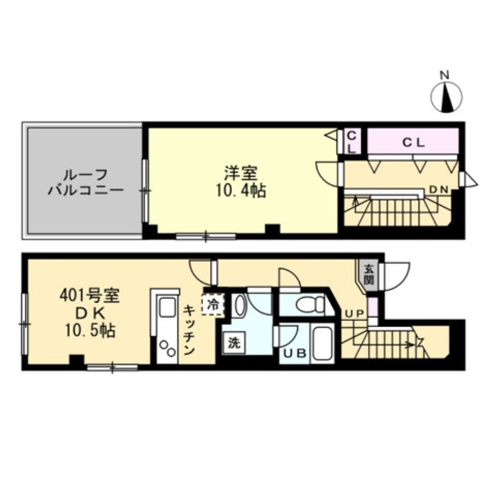 T&F本厚木ビルの間取り