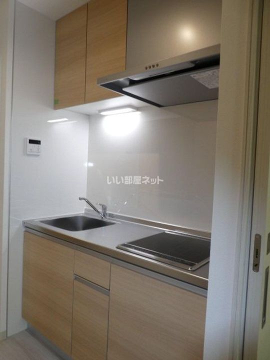 兵庫県伊丹市森本2(マンション)の賃貸物件のキッチン