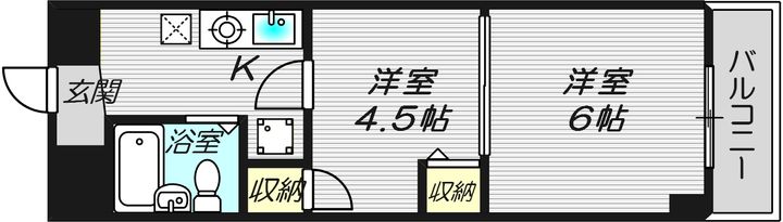キャッスルコートIIの間取り