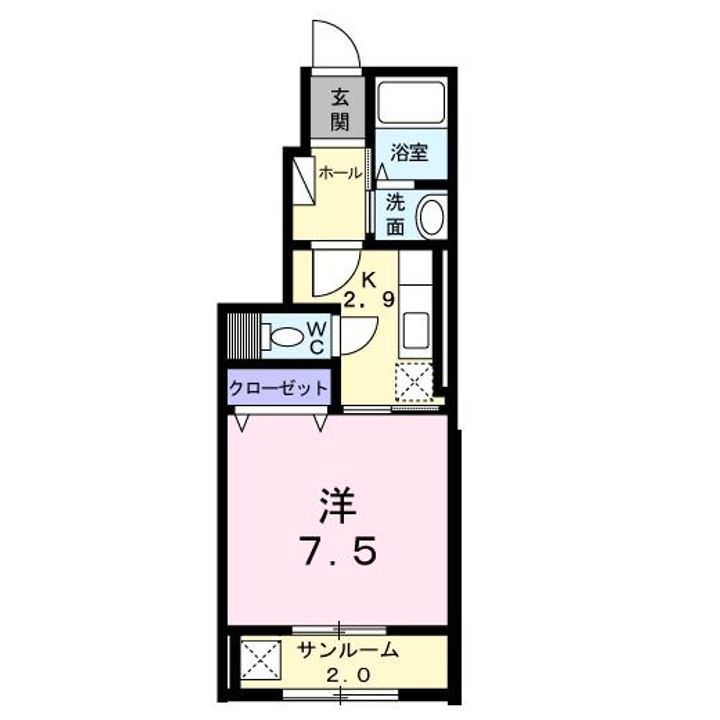 エルヴィータの間取り