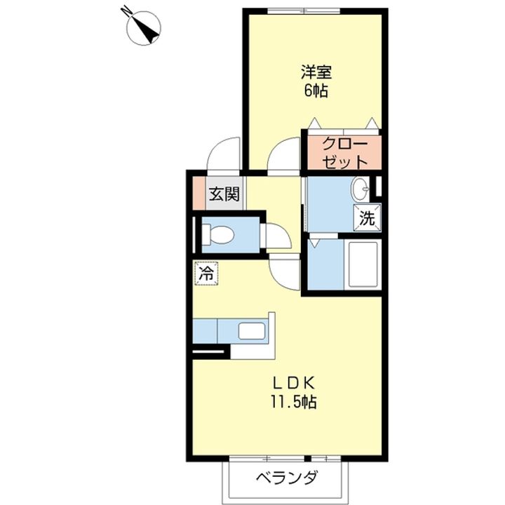 サンモールの間取り