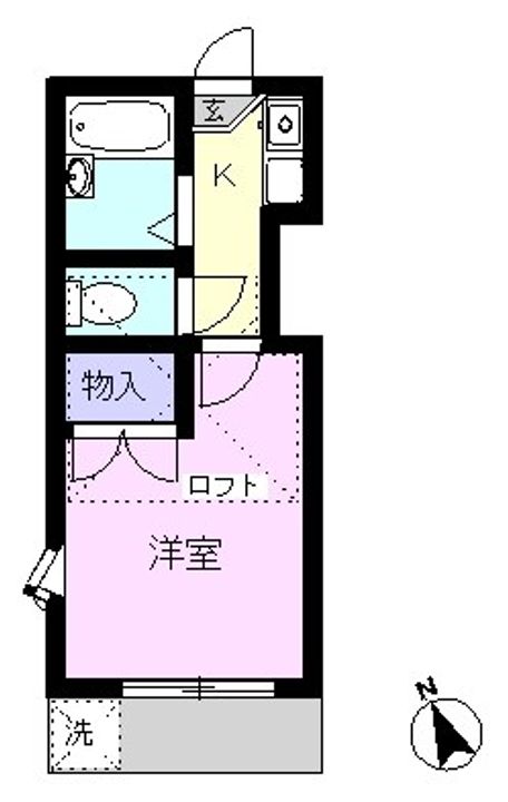 デンテ・ディ・レオーネの間取り