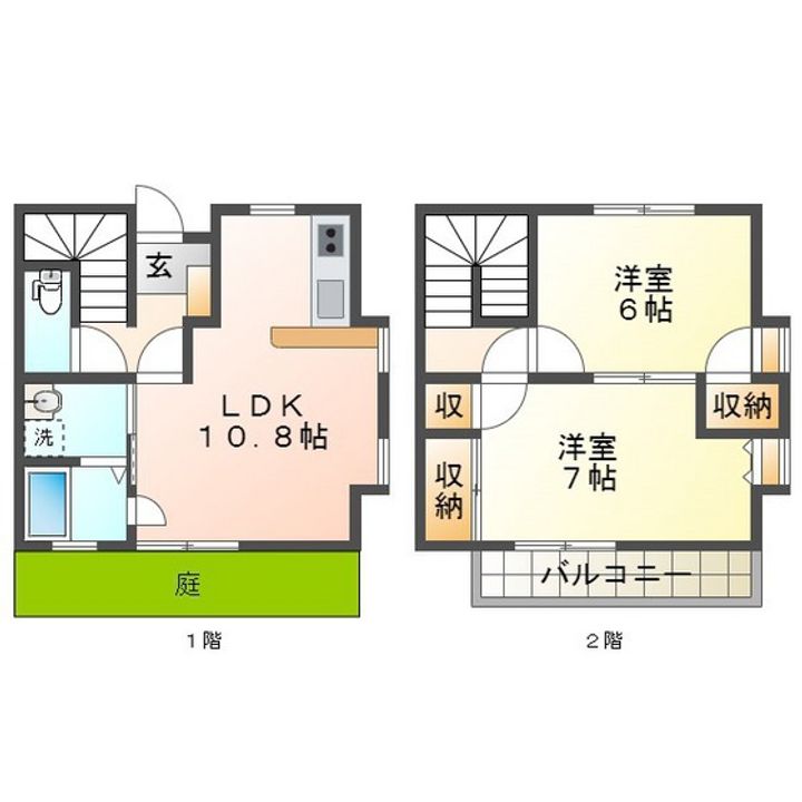 三重県津市芸濃町椋本(一戸建)の賃貸物件の間取り
