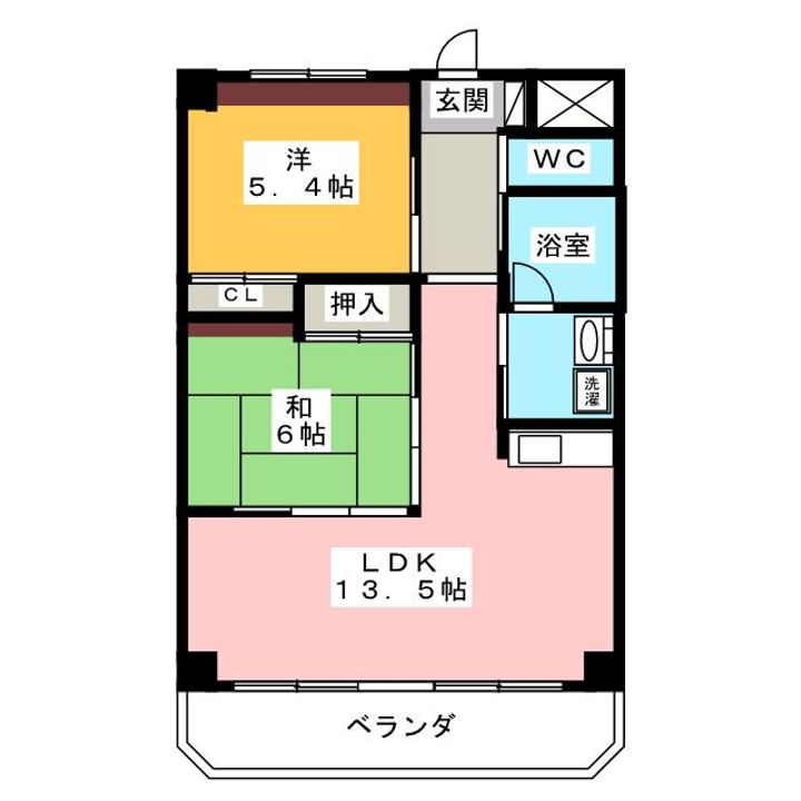 エスポワール本今の間取り