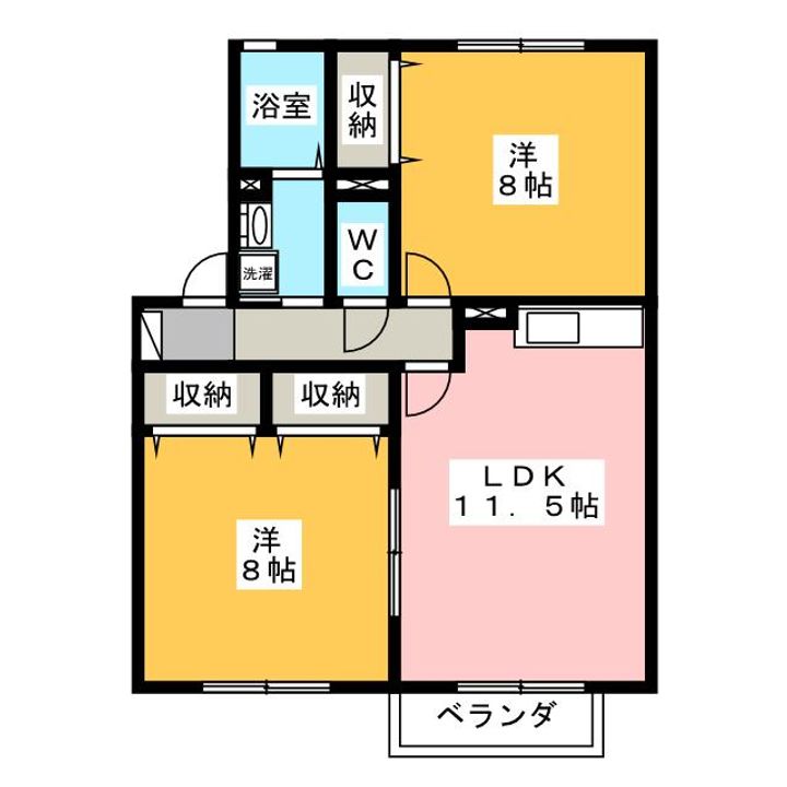 カトル・セゾンの間取り