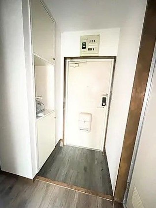 大森コーポの玄関