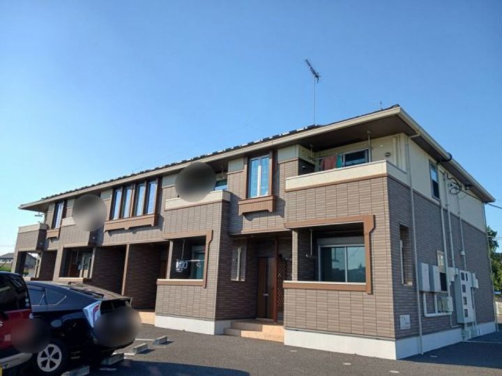 茨城県下妻市柴(アパート)の賃貸物件の外観