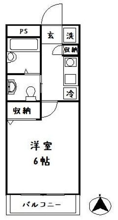 レジデンス・ド・レイーヌの間取り