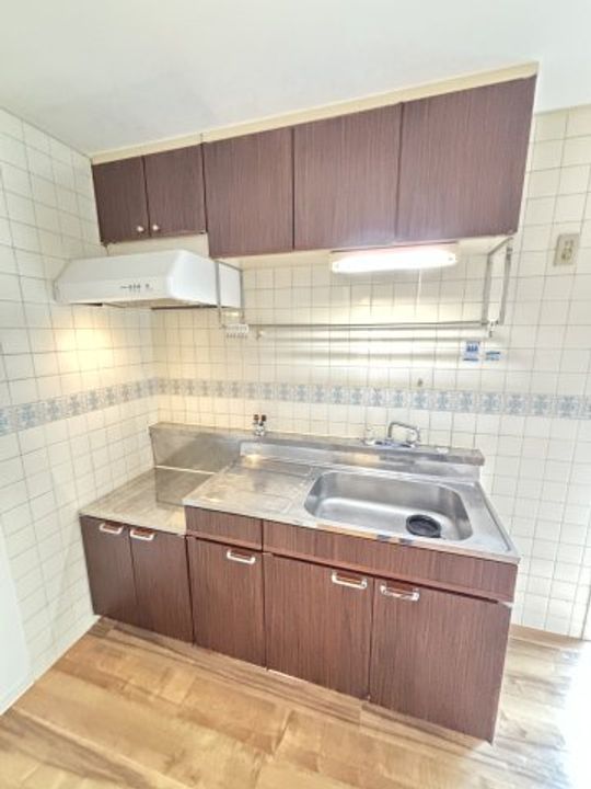 大阪府大阪市東淀川区下新庄5(マンション)の賃貸物件のキッチン