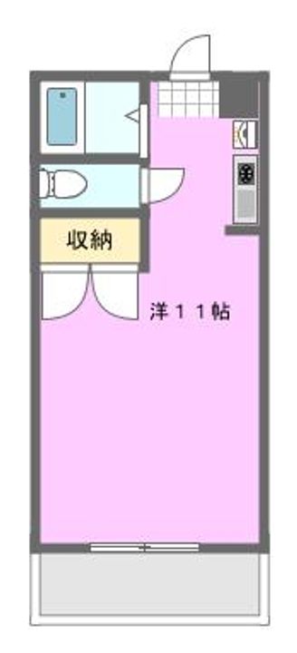 グリーンヒルズWの間取り