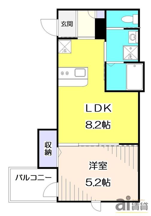 埼玉県新座市大和田1(アパート)の賃貸物件の間取り