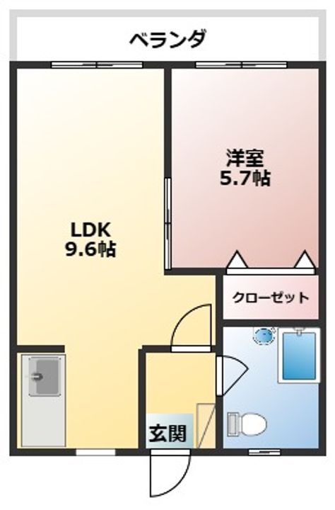 根差部一番館の間取り