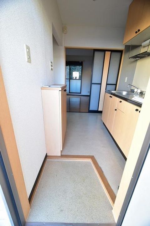 ラ・ガール百草の玄関