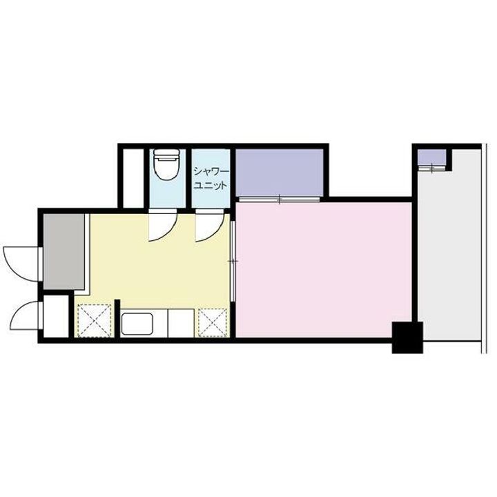東京都台東区西浅草2(マンション)の賃貸物件の間取り