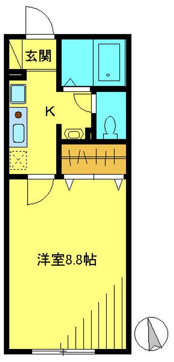 スプルースの間取り