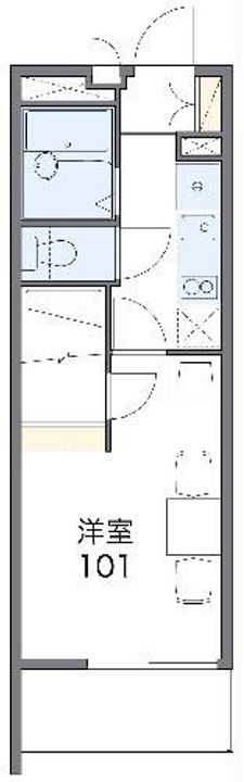 静岡県湖西市新居町新居(マンション)の賃貸物件の間取り