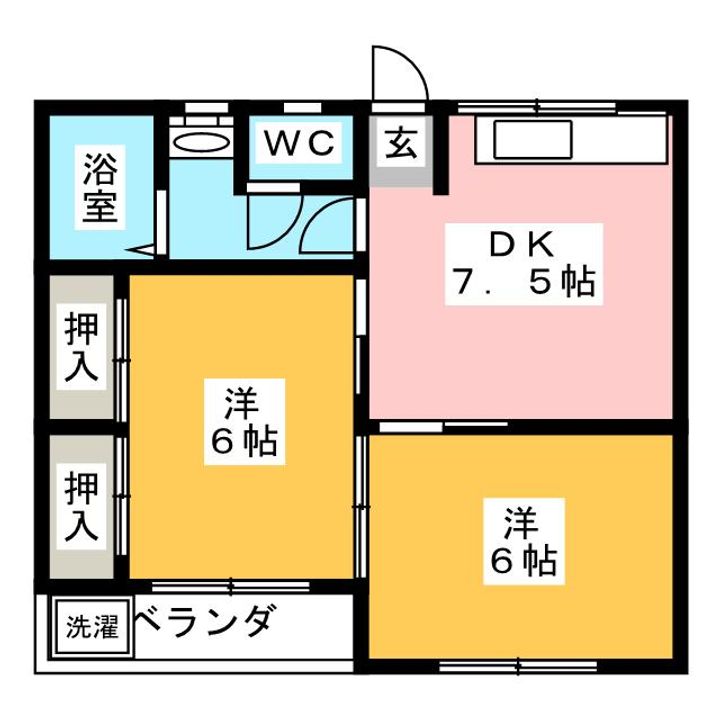 TIハイツの間取り