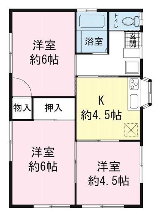 静岡県沼津市東椎路(一戸建)の賃貸物件の間取り