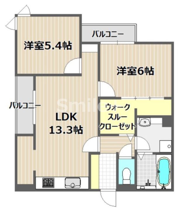 Peridotの間取り