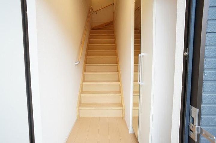 サニーフラットAの玄関